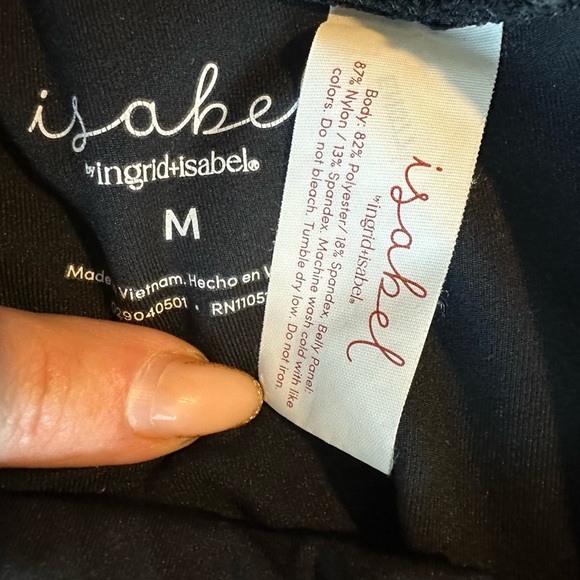 Isabel by Ingrid and Isabel Maternity Active Leggings Over the Belly Size M - Picture 4 of 8